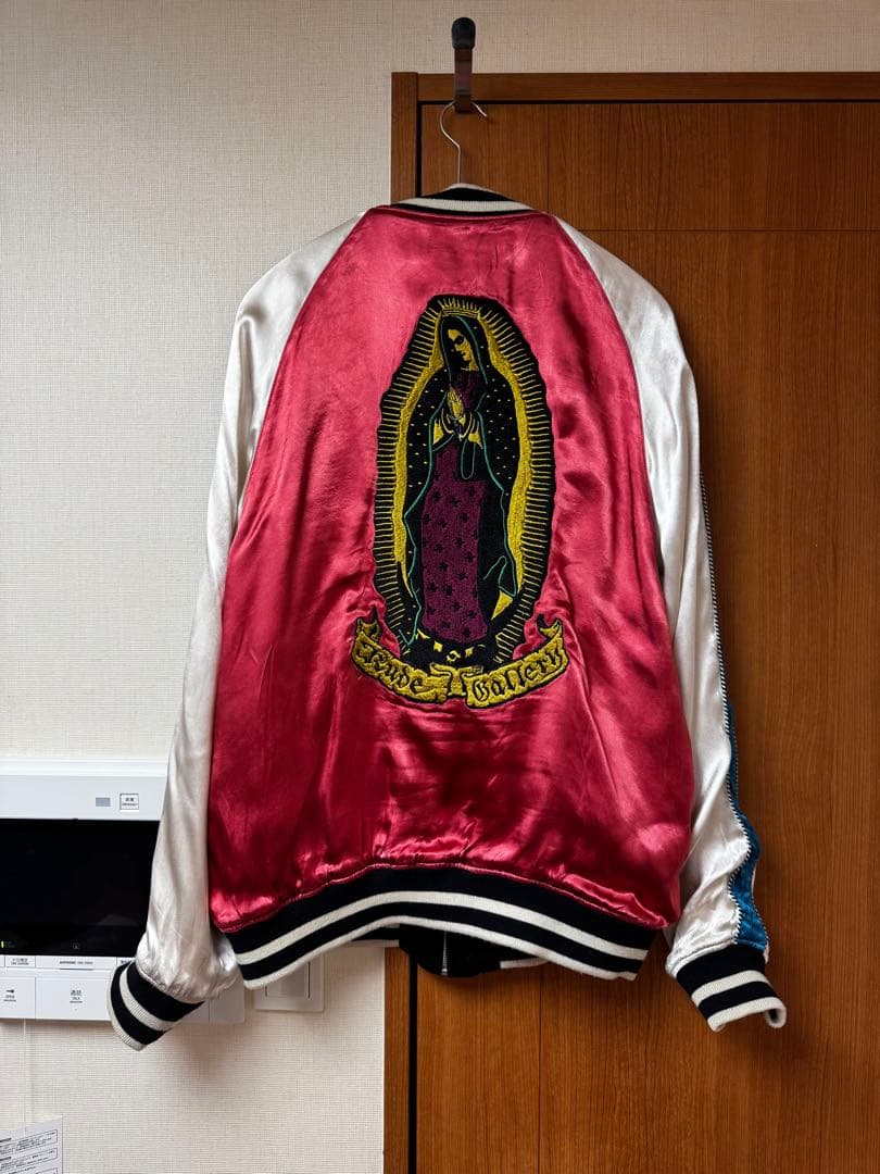 スカジャン 刺繍 リバーシブル rude galleryL RUDE GALLERY