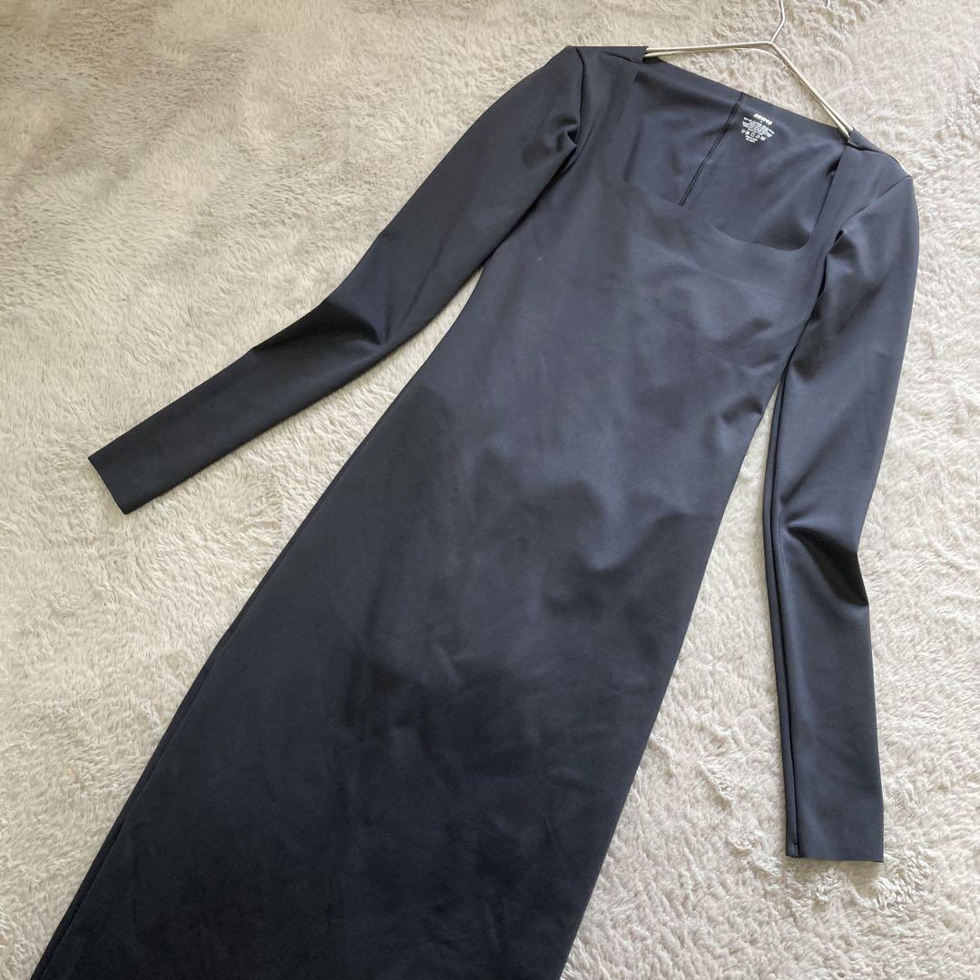 ☆美品☆SKIMS スキムス　ロングドレス　パーティドレス　ストレッチ素材