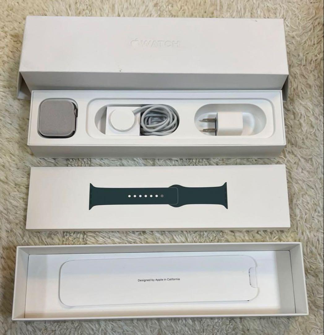 AppleWatch Series5 44mm GPSシルバーアルミA2093