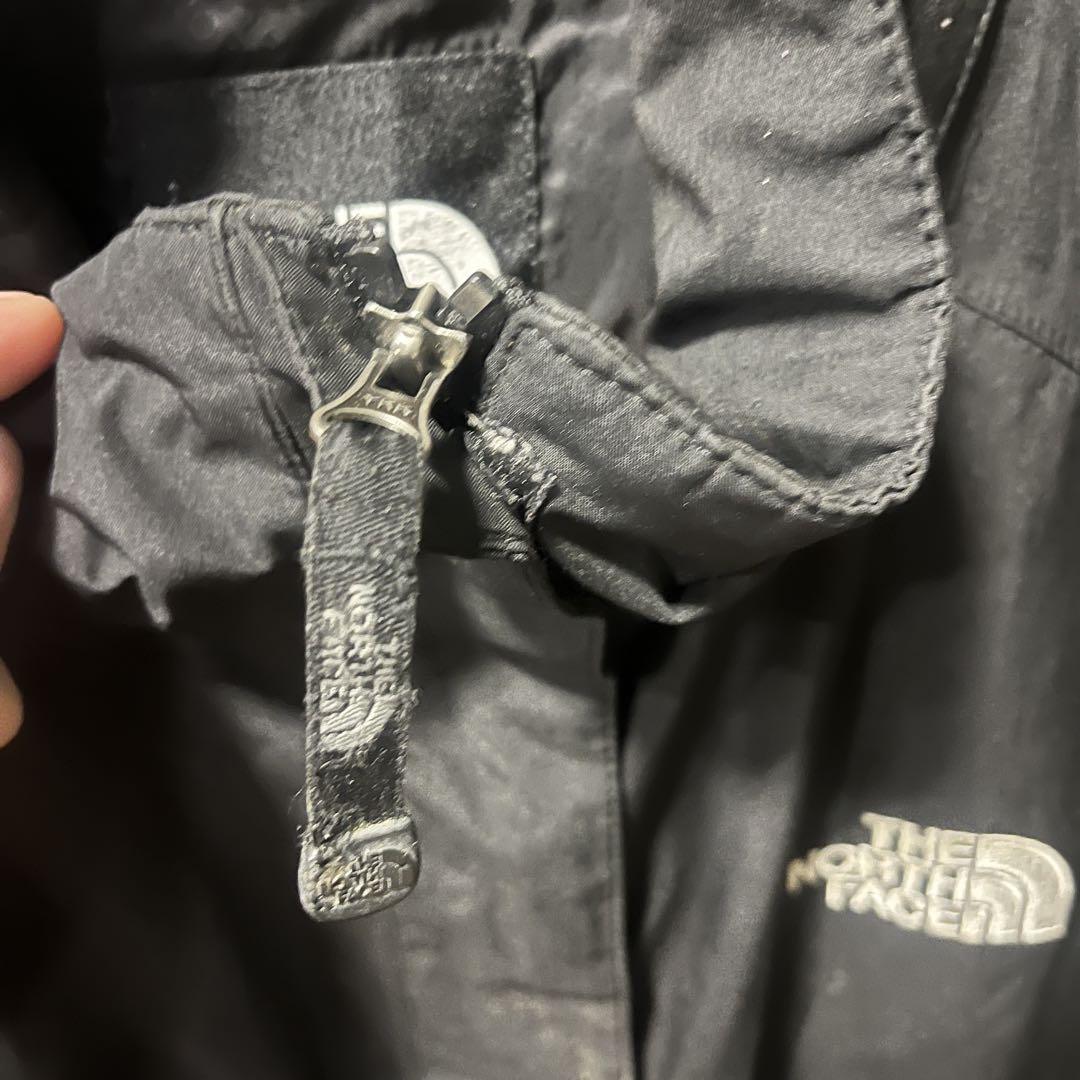 The North Face ブラックナイロンジャケット GORETEX