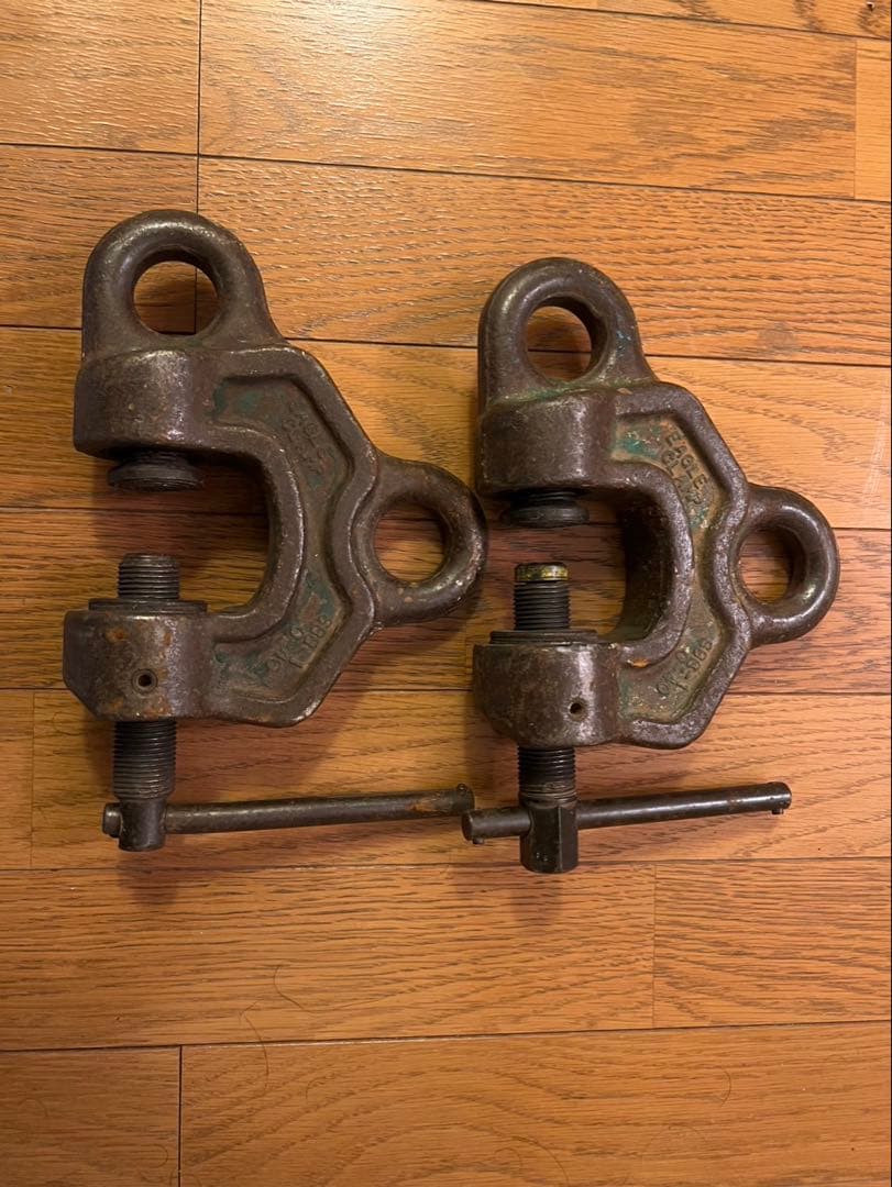 イーグルクランプ 1t 2個セット傷や汚れあり