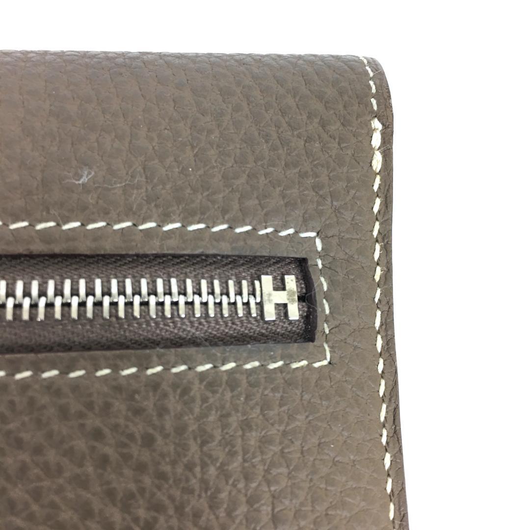 エルメス ドゴンロング 長財布 C刻印