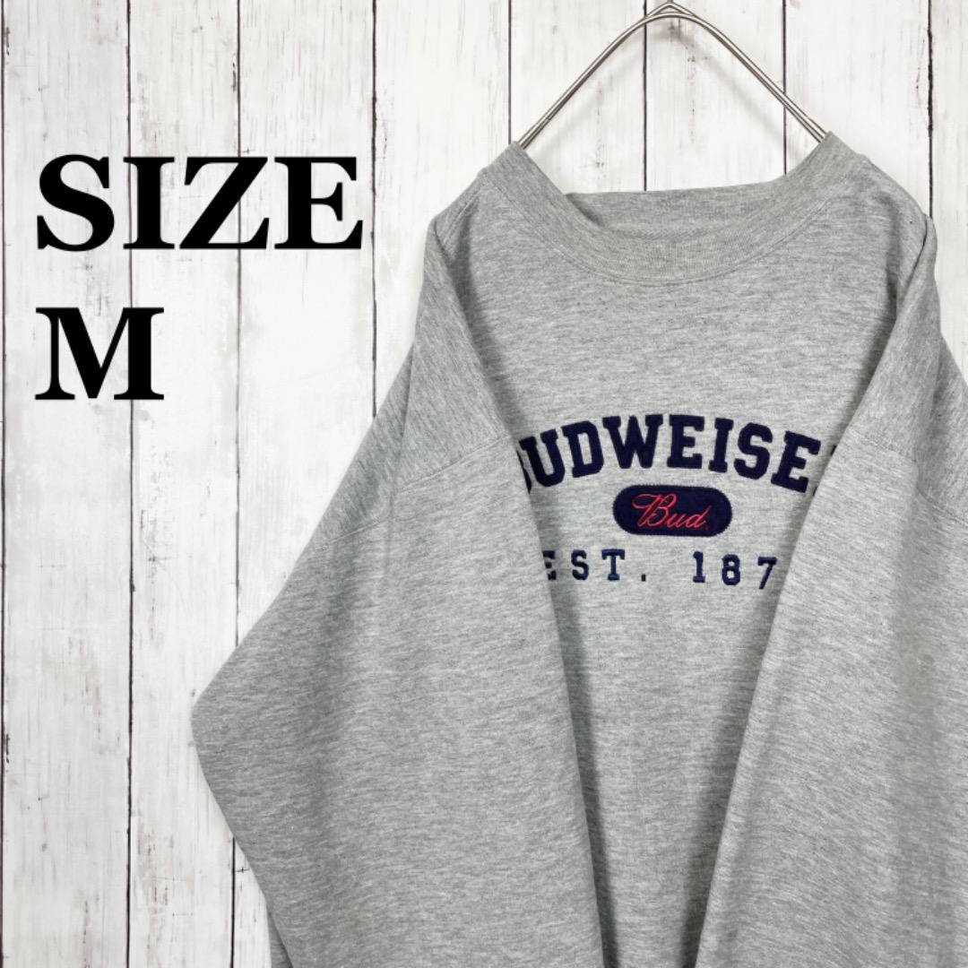 安い直販店 バドワイザー メンズｍスエットトレーナー ユニセックス 古着 冬春男女 ビール 安い取扱店 メンズ トップス Khanalsaboun Net
