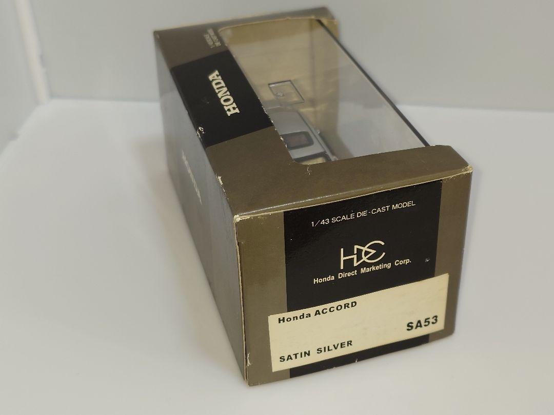 ホンダ特注 アコード シルバー 1/43 ミニカー