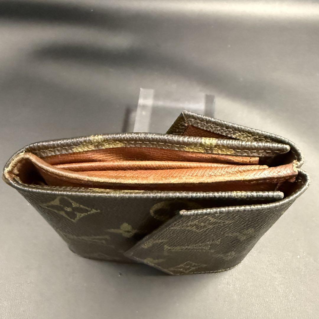 ルイヴィトン　モノグラム　ダブルホック　3つ折り財布