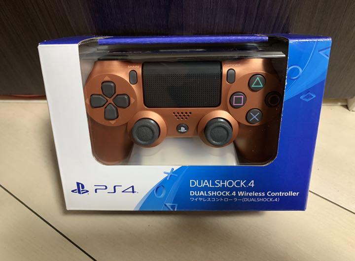 PS4 ワイヤレスコントローラー DUALSHOCK4 純正 カッパー 人気No.1/本体