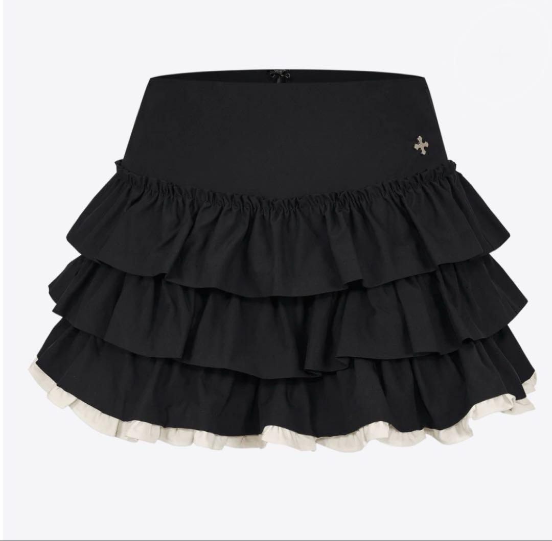 スカート andwang Charm frill cullotte mini skirt andwang Charm frill culotte mini skirt - メルカリ