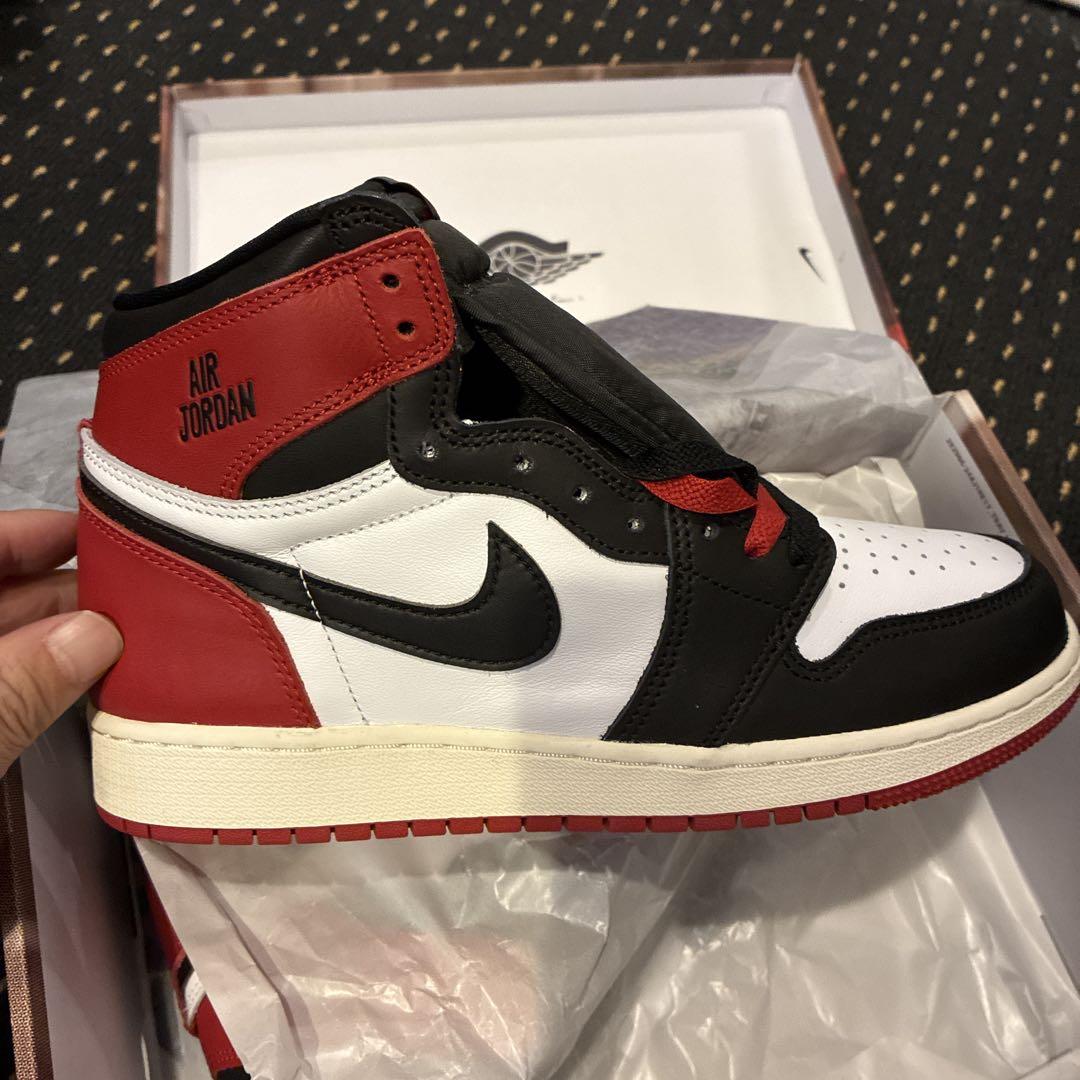Air Jordan 1 RETRO HIGH OG GS つま黒