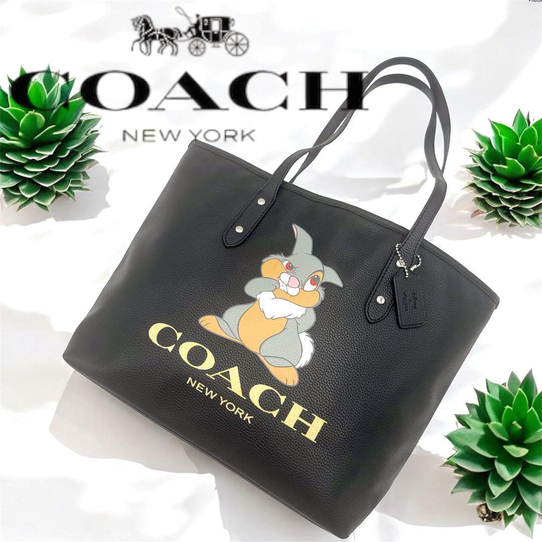 【希少】COACH コーチトートバッグ ディズニーコラボ とんすけ 20,218円