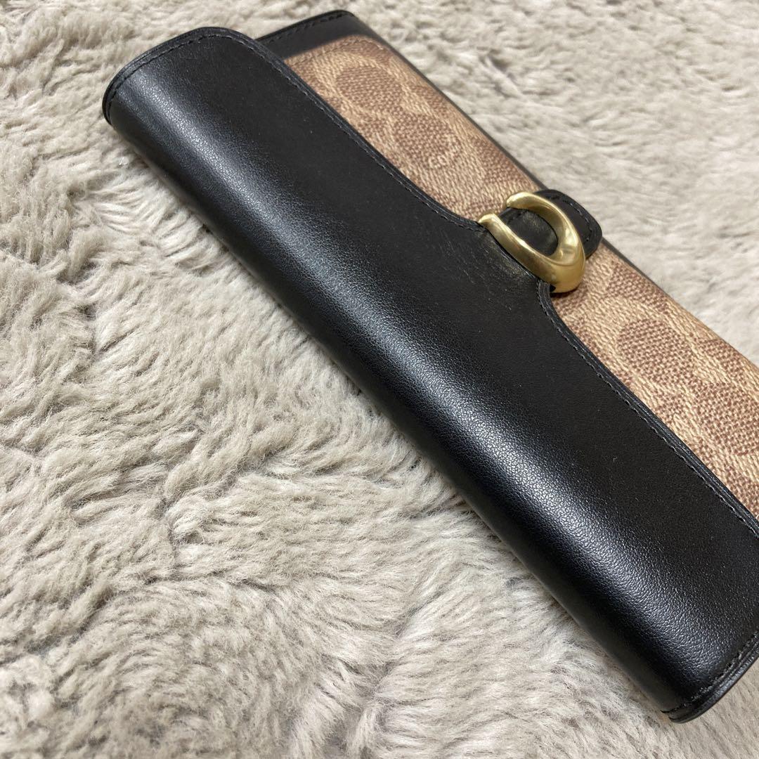 コーチ シグネチャー ロングウォレット COACH コーチ タビー 長財布 ロングウォレット シグネチャー