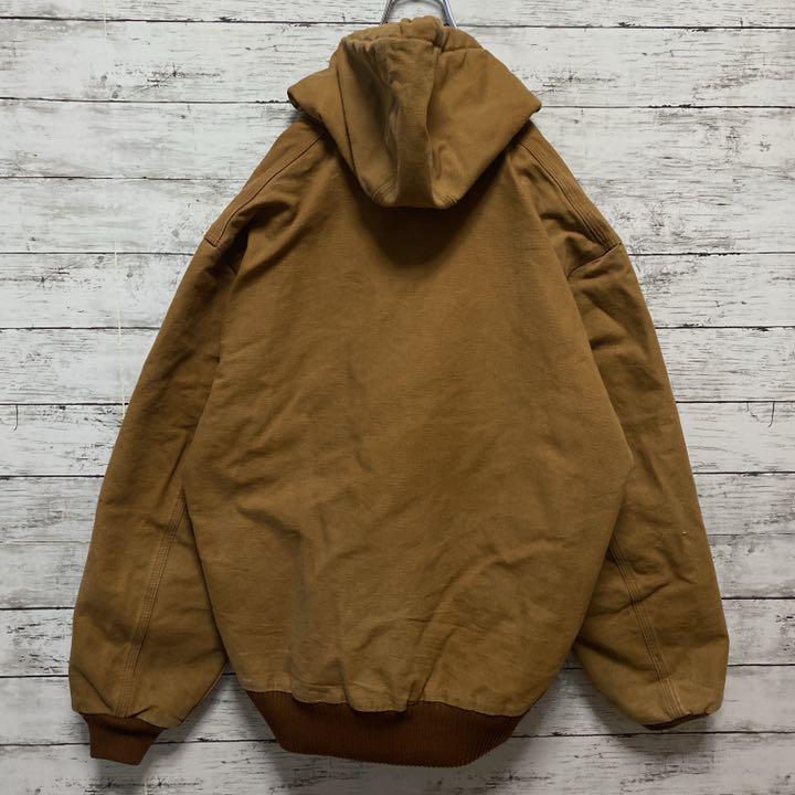 国産大特価 大人気 USA製 厚手 ゆるダボ kRG0o-m23242740052 カーハート 企業ロゴ ワンポイント刺繍 超特価通販
