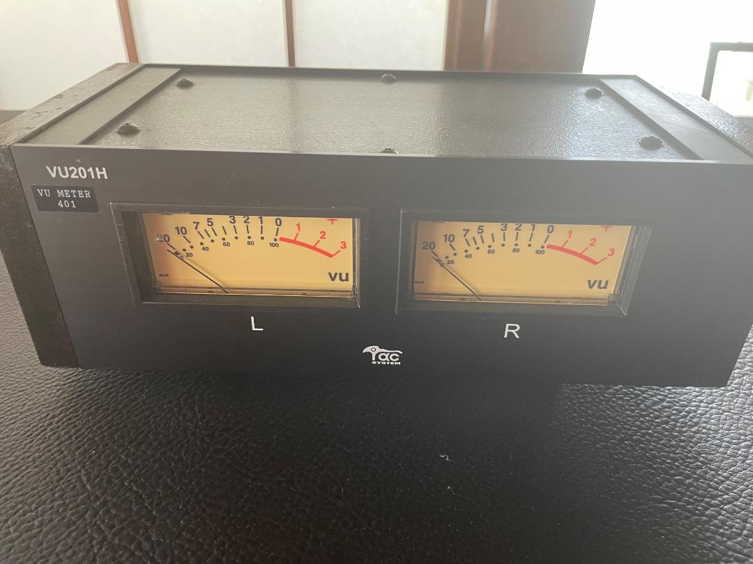 TAC System タックシステム VU201H VUメーター アナログ入力