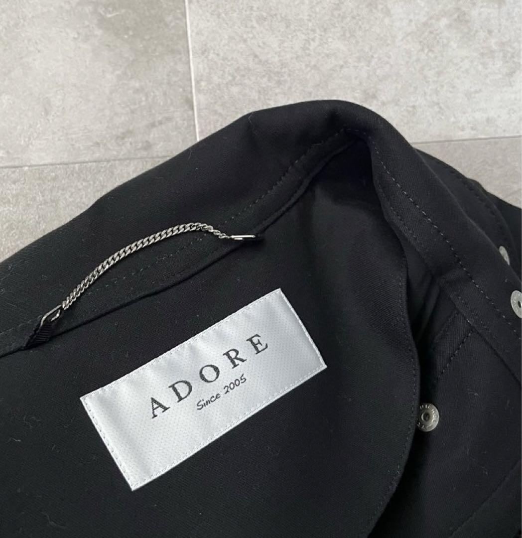 ADORE アドーア サークルレース スタンドカラージャケット