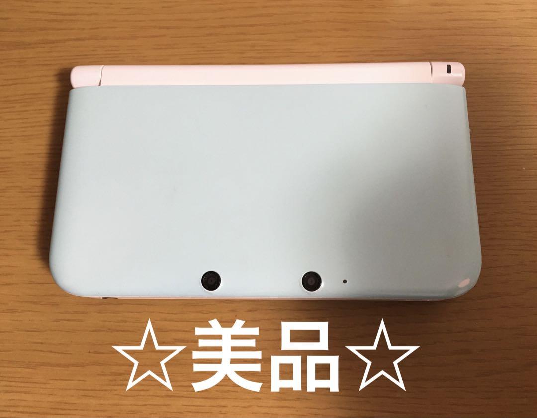 【美品】ニンテンドー3DS LL ミント×ホワイト 本体