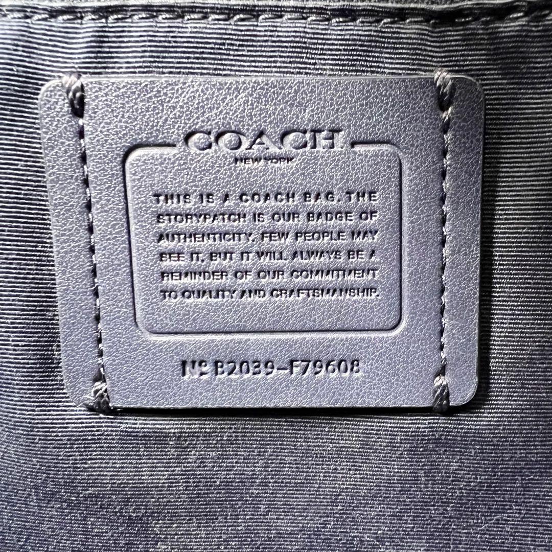COACH コーチ  レザー ビジネスバッグ トートバッグ ハンドバッグ J55