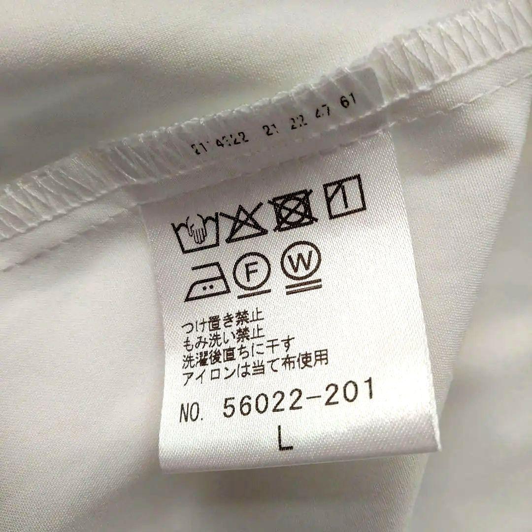 無料配達 新品未使用 L（大き目です） 白 チュニック・ワンピース ピサーノ トップス