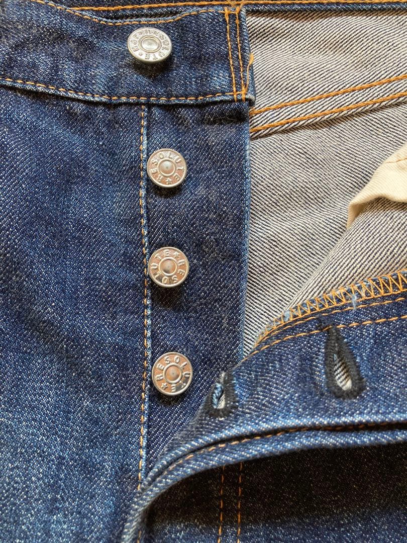 RESOLUTE 710 ストレートデニム W33 L29 RESOLUTE 710 ストレートデニム W33 L29