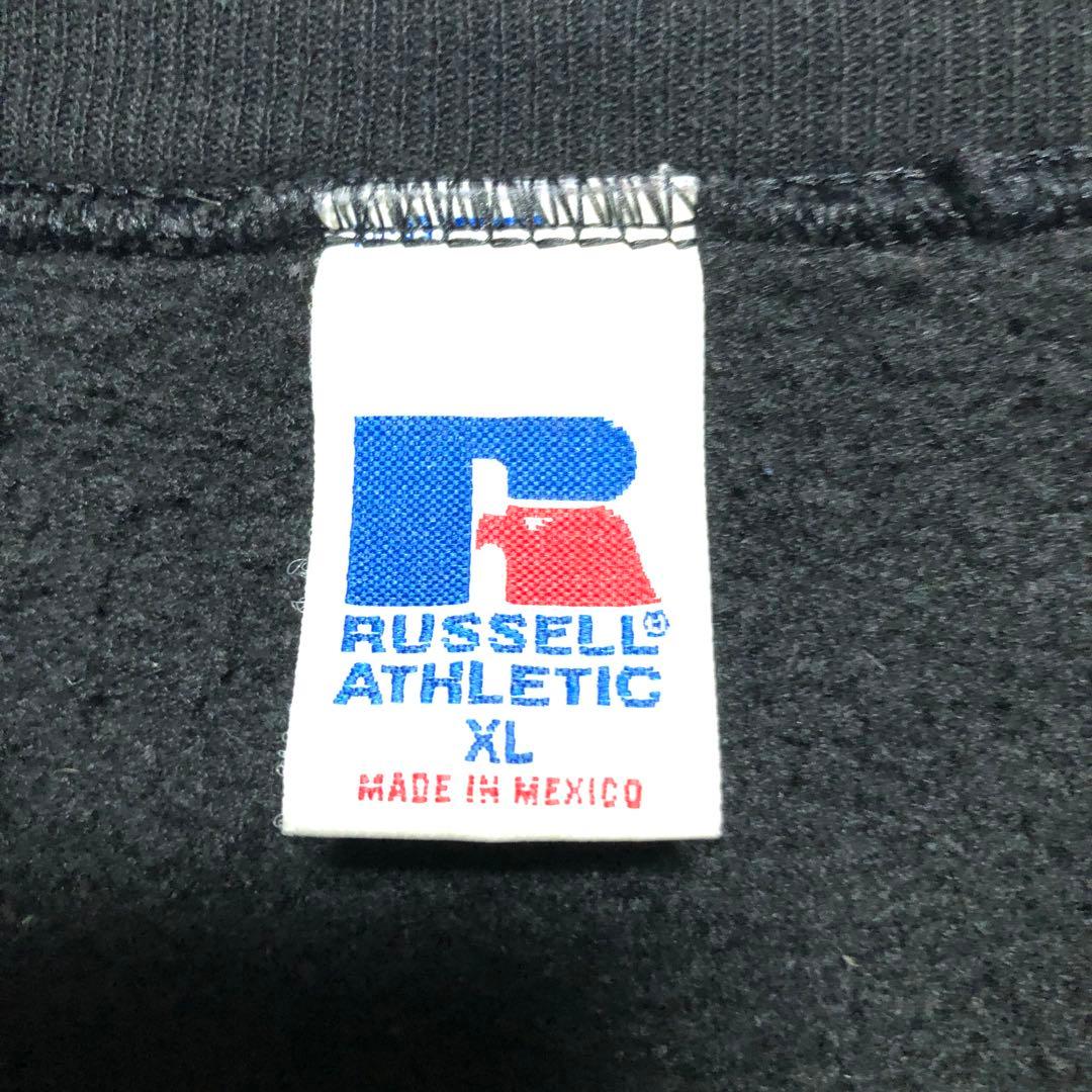 90s ラッセルアスレチック 無地 スウェット 黒 ブラック XL A43 90s ラッセルアスレチック 無地 スウェット 黒 ブラック XL A43