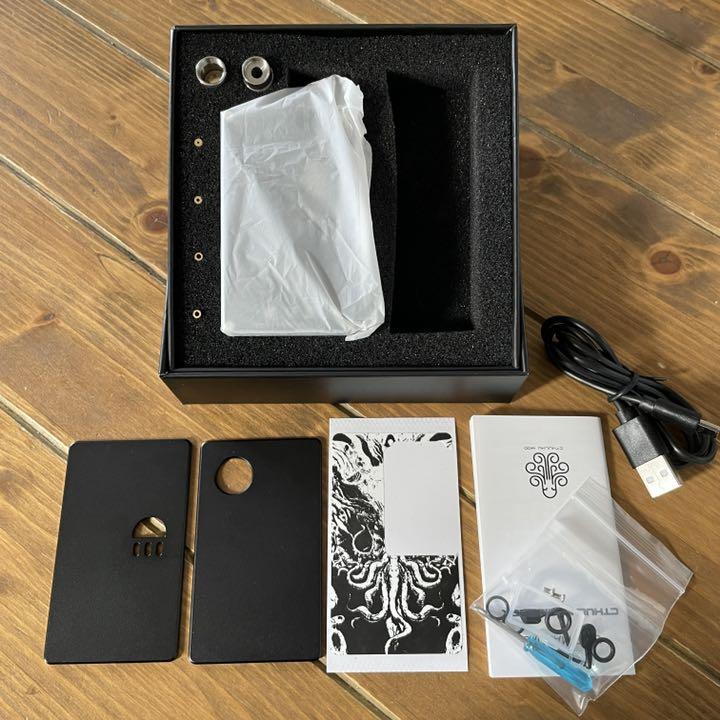 人気SALESALE Cthulhu RBA AIO BOX BORO VAPE カスタムパネル LQayn-m23253425494 お得最新作
