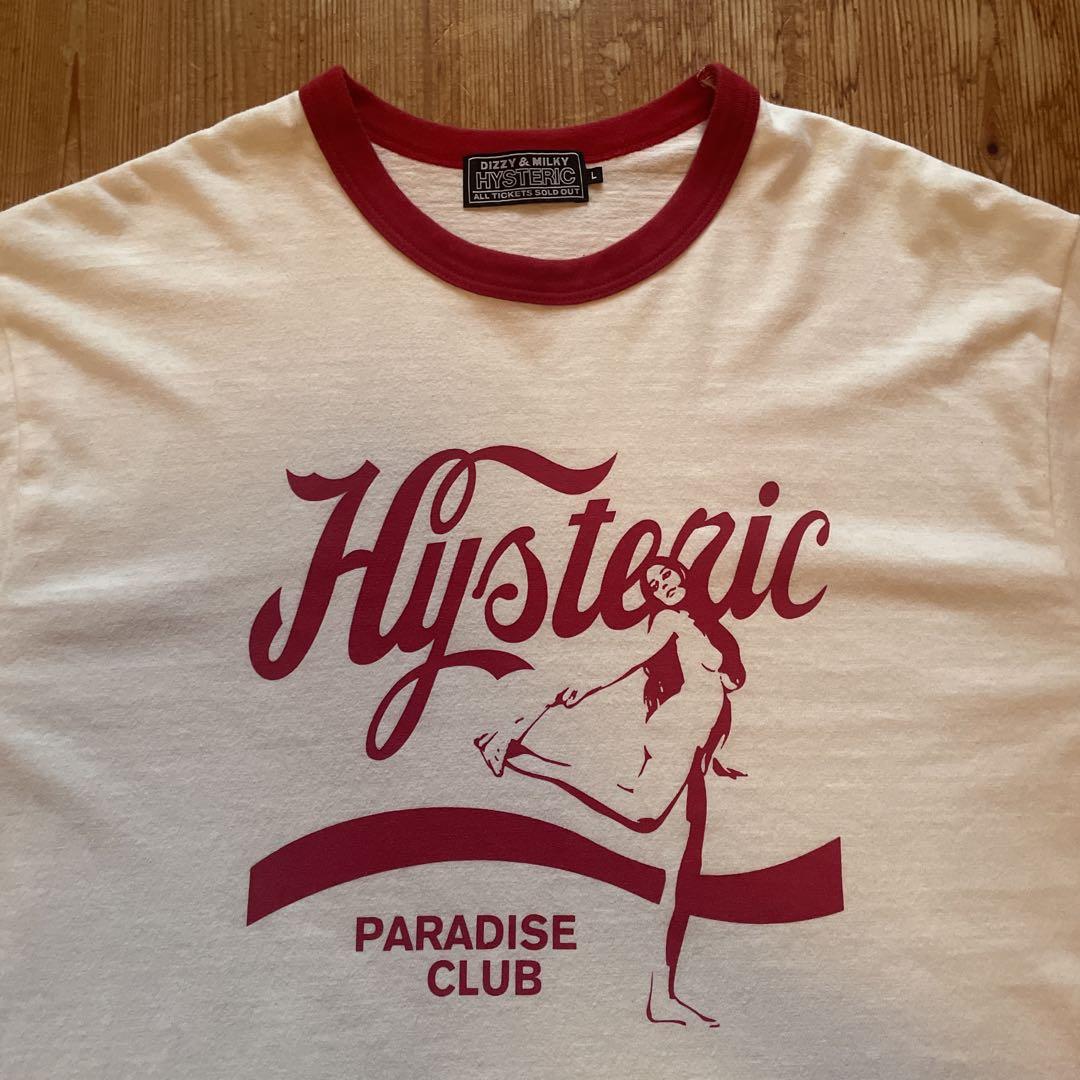 HYSTERIC GLAMOUR - ヒステリックグラマー プリント 半袖Tシャツ