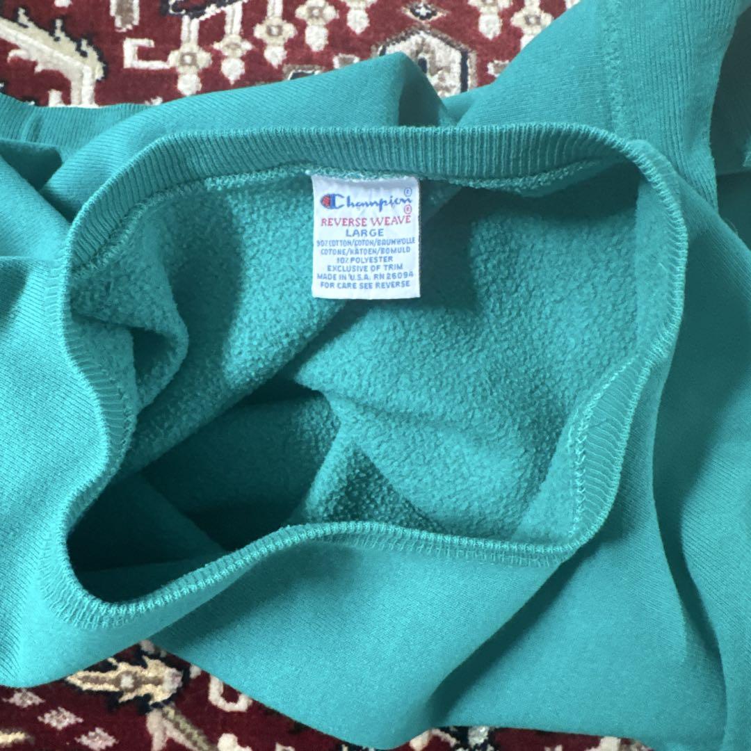 Champion Reverse Weave トレーナー Lサイズ グリーン