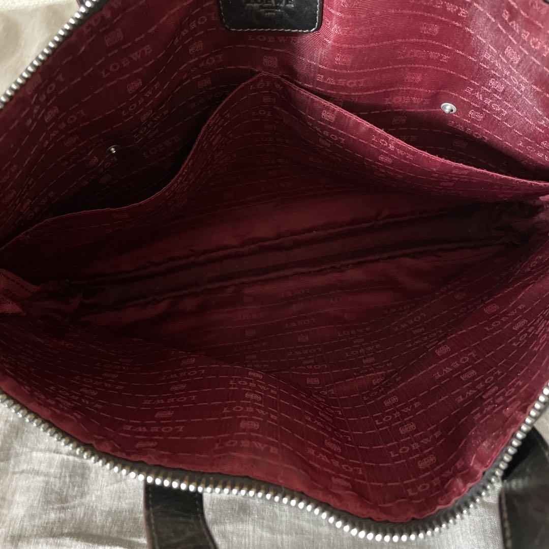 LOEWE アナグラム　ビジネスバッグ