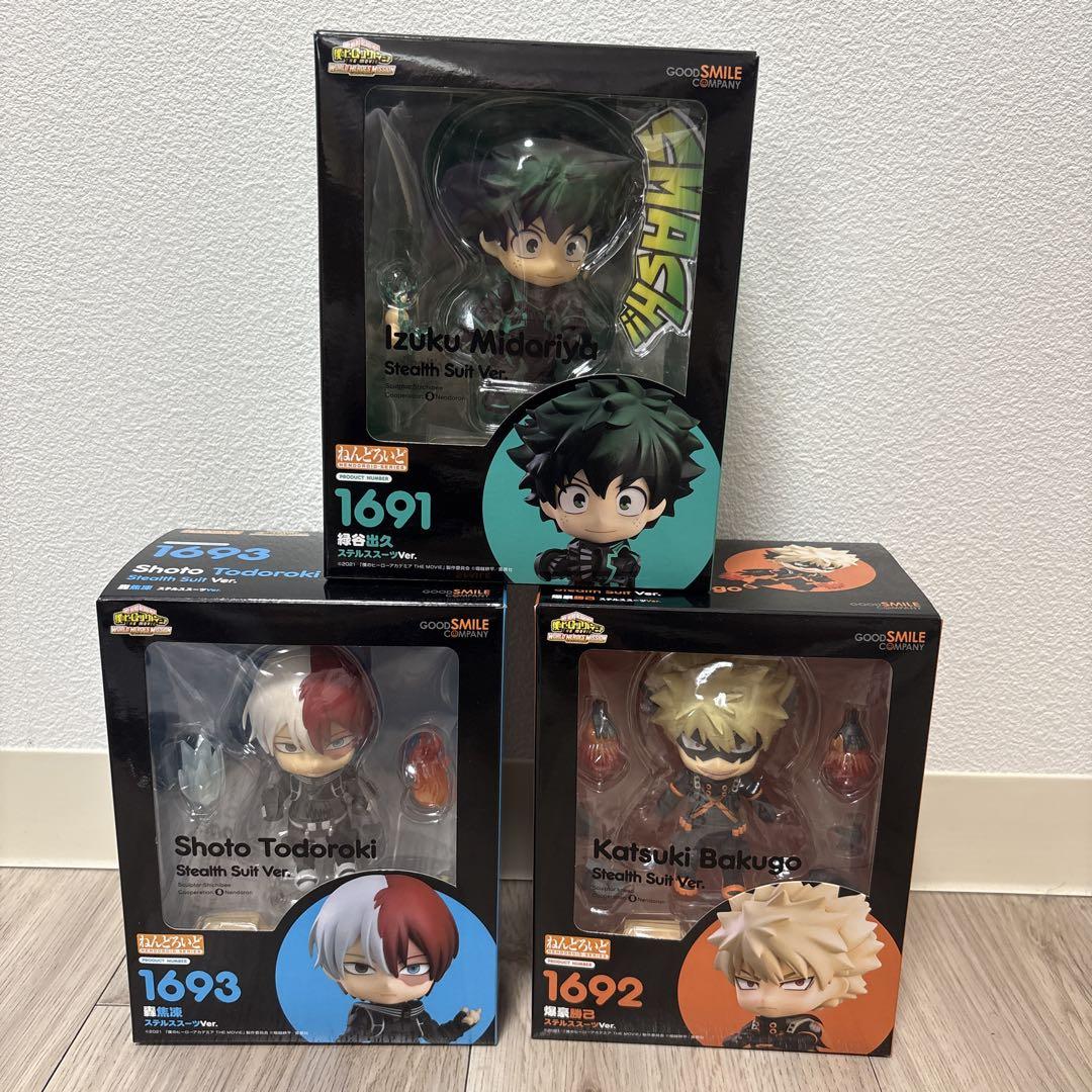 僕のヒーローアカデミア フィギュアセット　ねんどろいど
