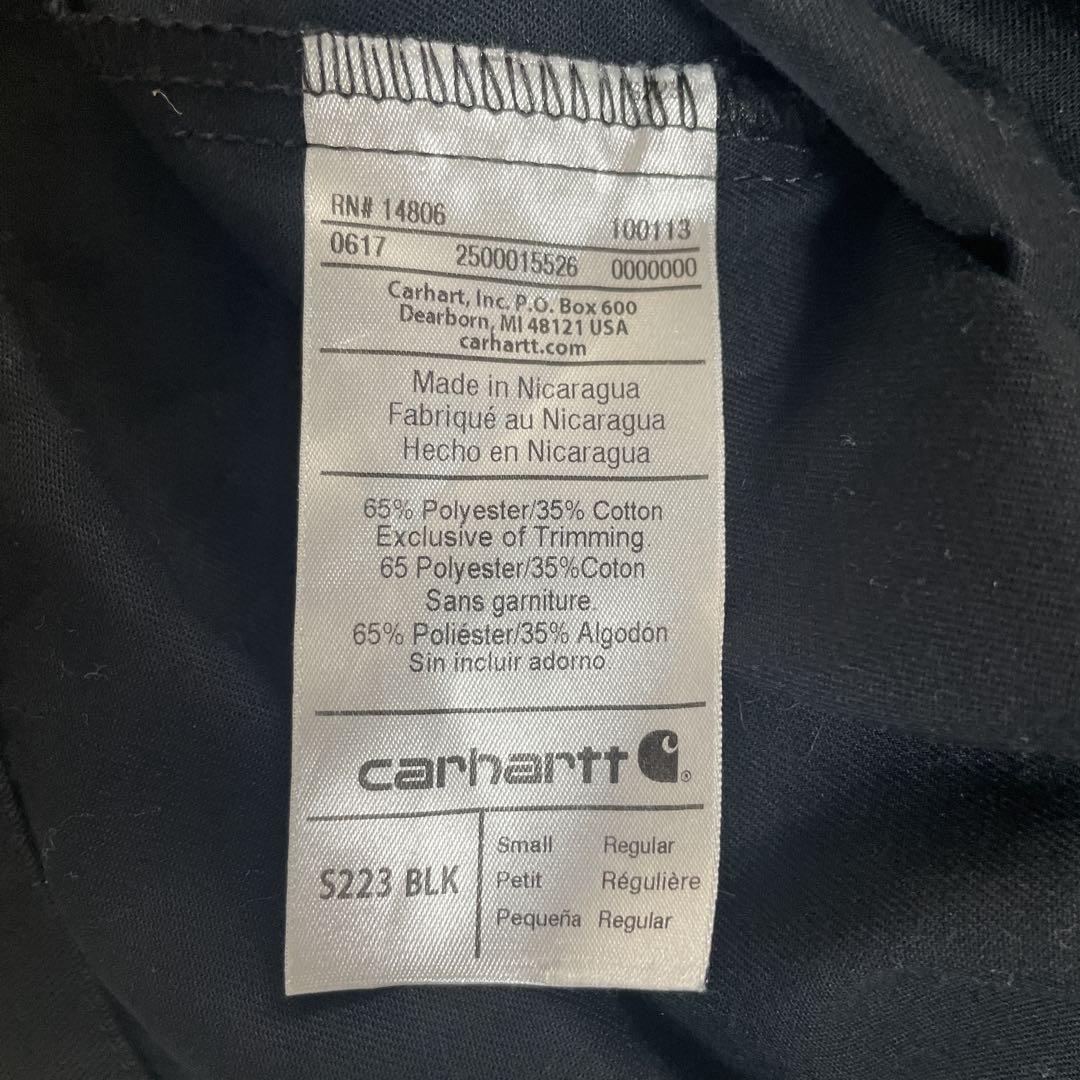 ワークシャツ ブラック / carhartt
