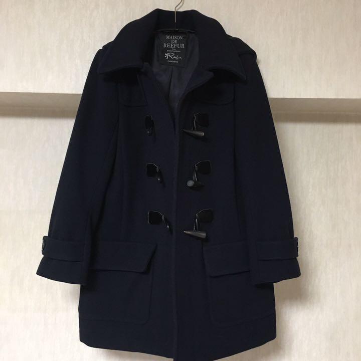 オレンジ系,M本物MAISON DE REEFUR ダッフルコート ダッフルコート ...