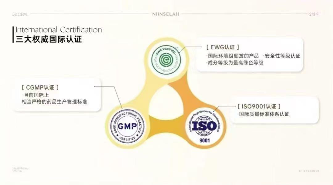 韓国Niinselah Shining Composite Cream