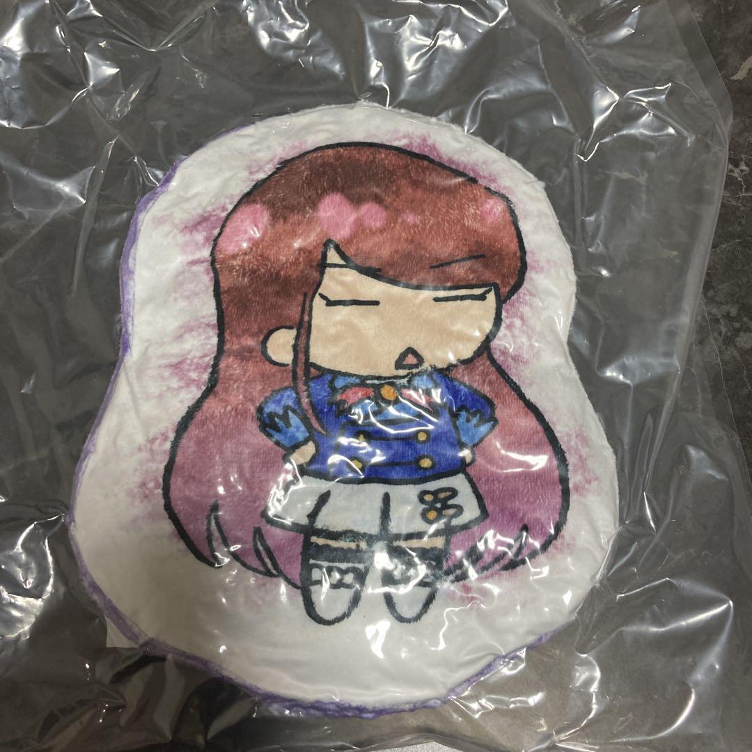 アイカツ　ダイカットクッション　紫吹蘭