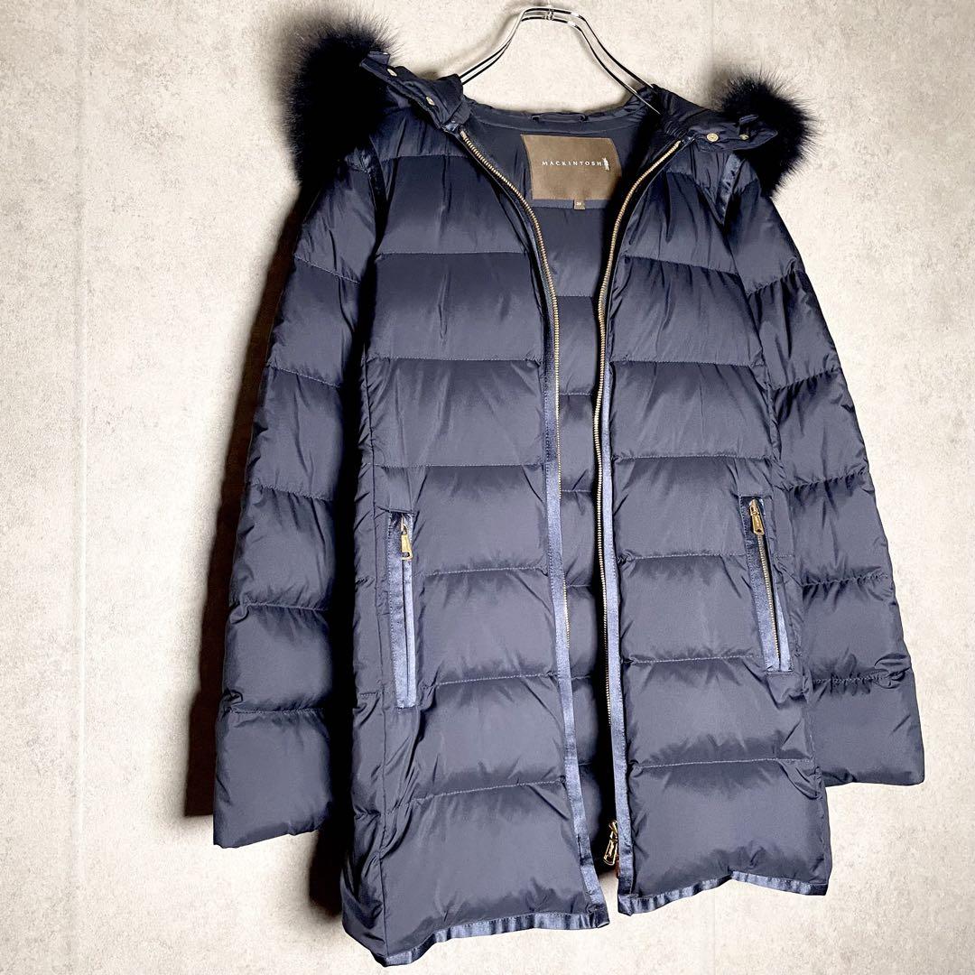 【定価17万・美品】MACKINTOSH　ダウン　コート　32 XS-S