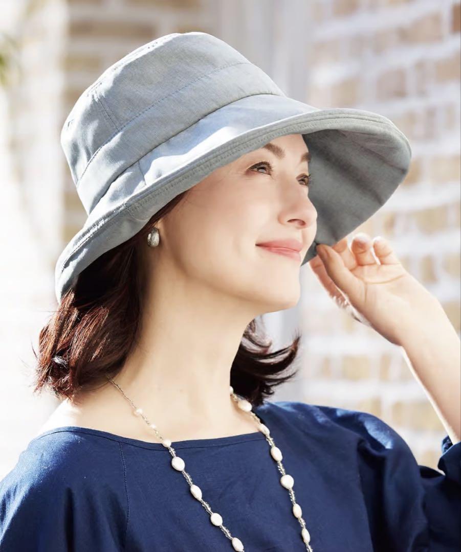 通販生活　たためる帽子　ベル・モード