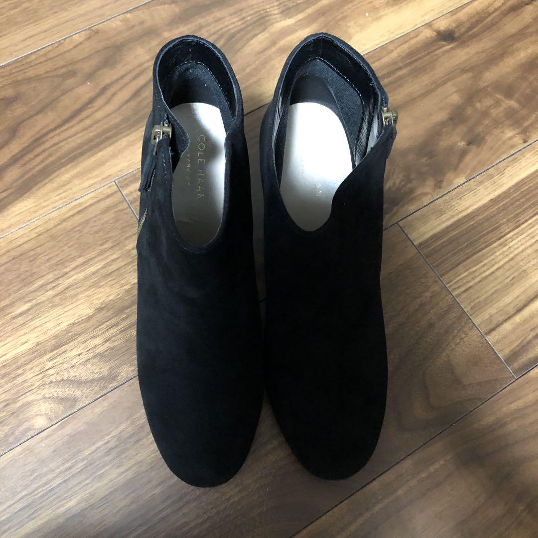 在庫即納 COLE サイズ8B ZJn2C-m23271200018 HAAN美品ショートブーツ 人気新品