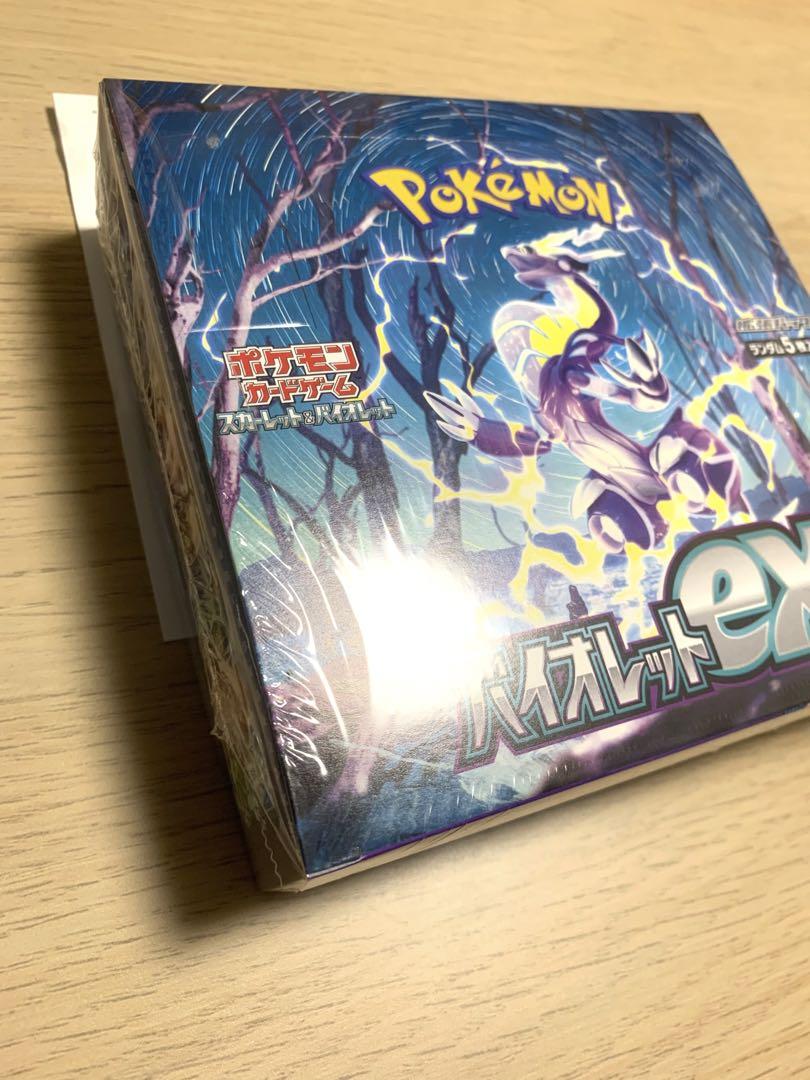 ポケモンカード バイオレットex 1BOX シュリンク付き