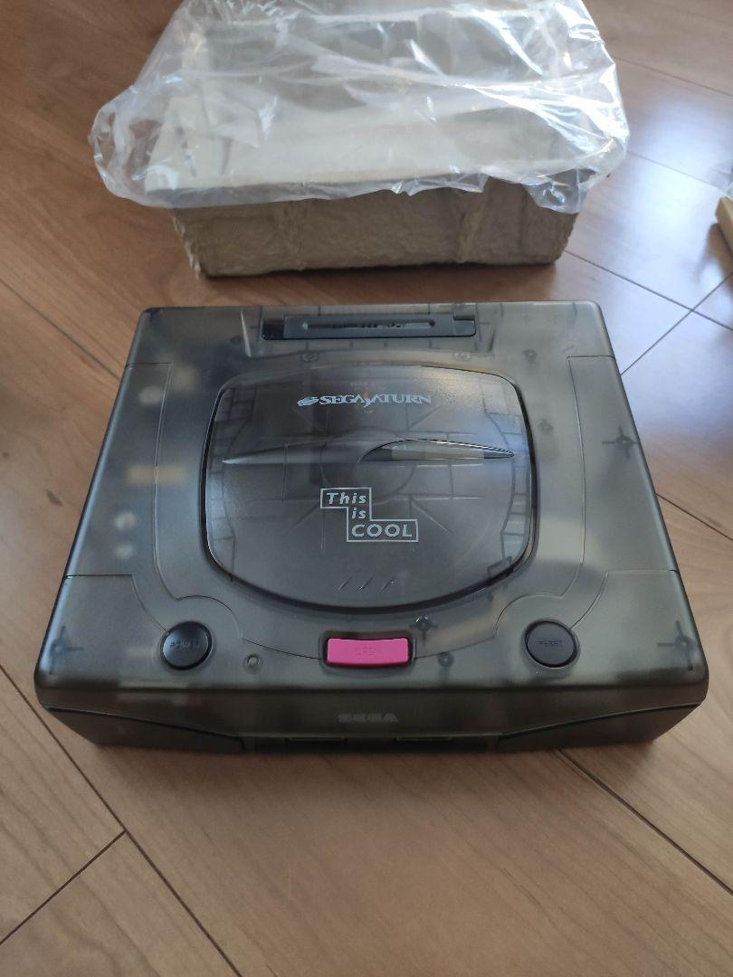 本物保証格安 美品 クリアー本体オマケ付き ov0B4-m23271982678 セガサターン 得価好評