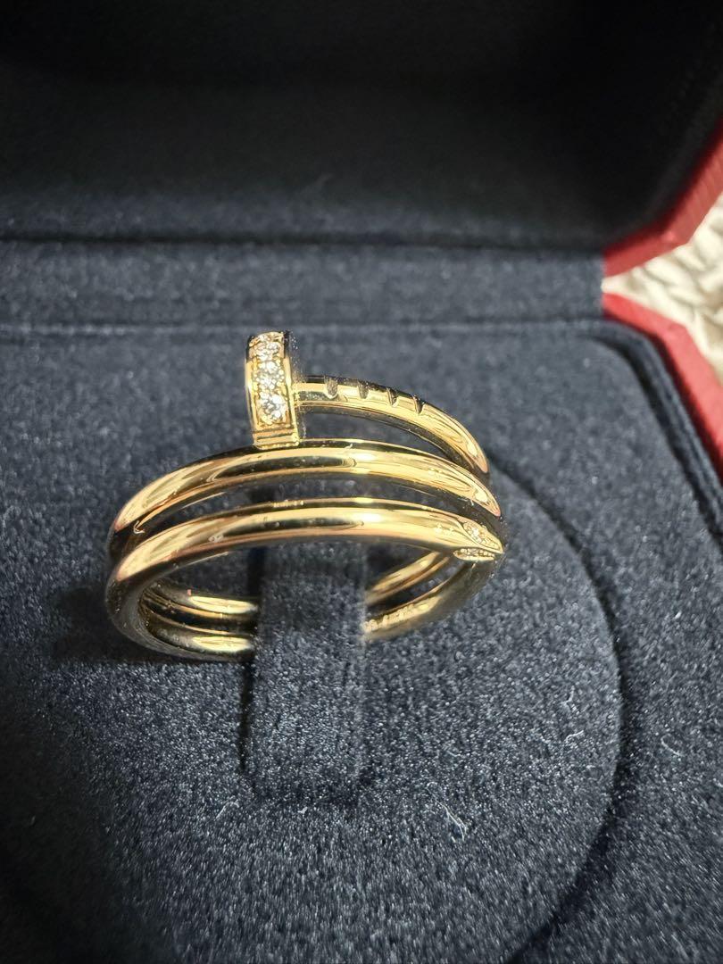 Cartier ジャストアンクルリングダブル