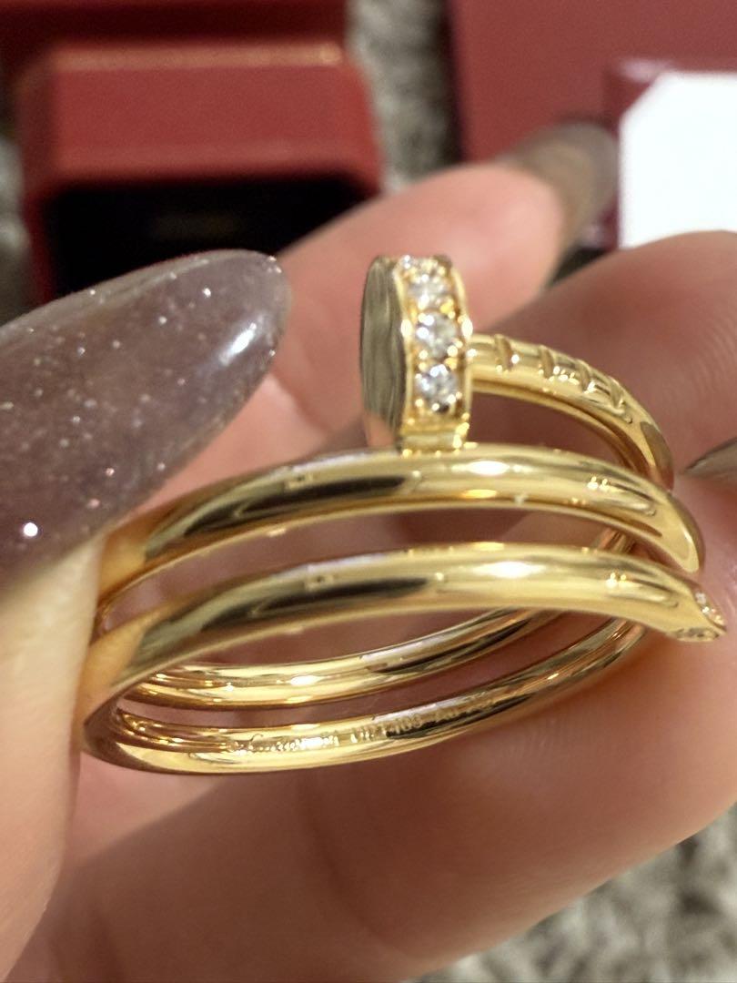 Cartier ジャストアンクルリングダブル