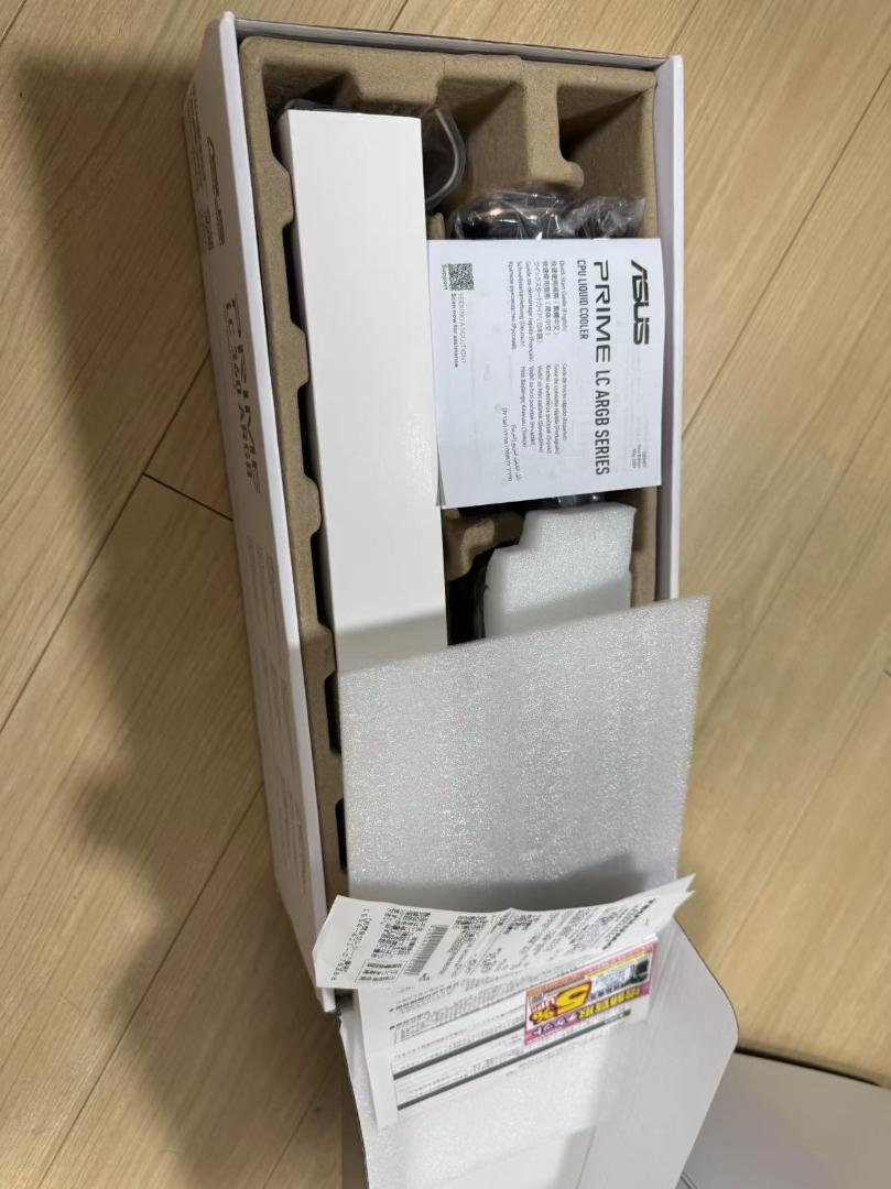 ASUS PRIME LC 360 ARGB 水冷 CPUクーラー 360mm