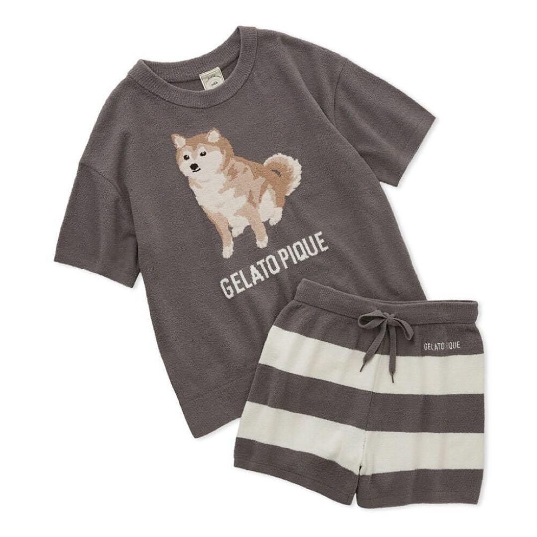 ジェラピケ 柴犬　ルームウェア　ロングパンツ　京都　広島　仙台限定 ジェラピケ 柴犬 ルームウェア ロングパンツ 京都 広島 仙台限定