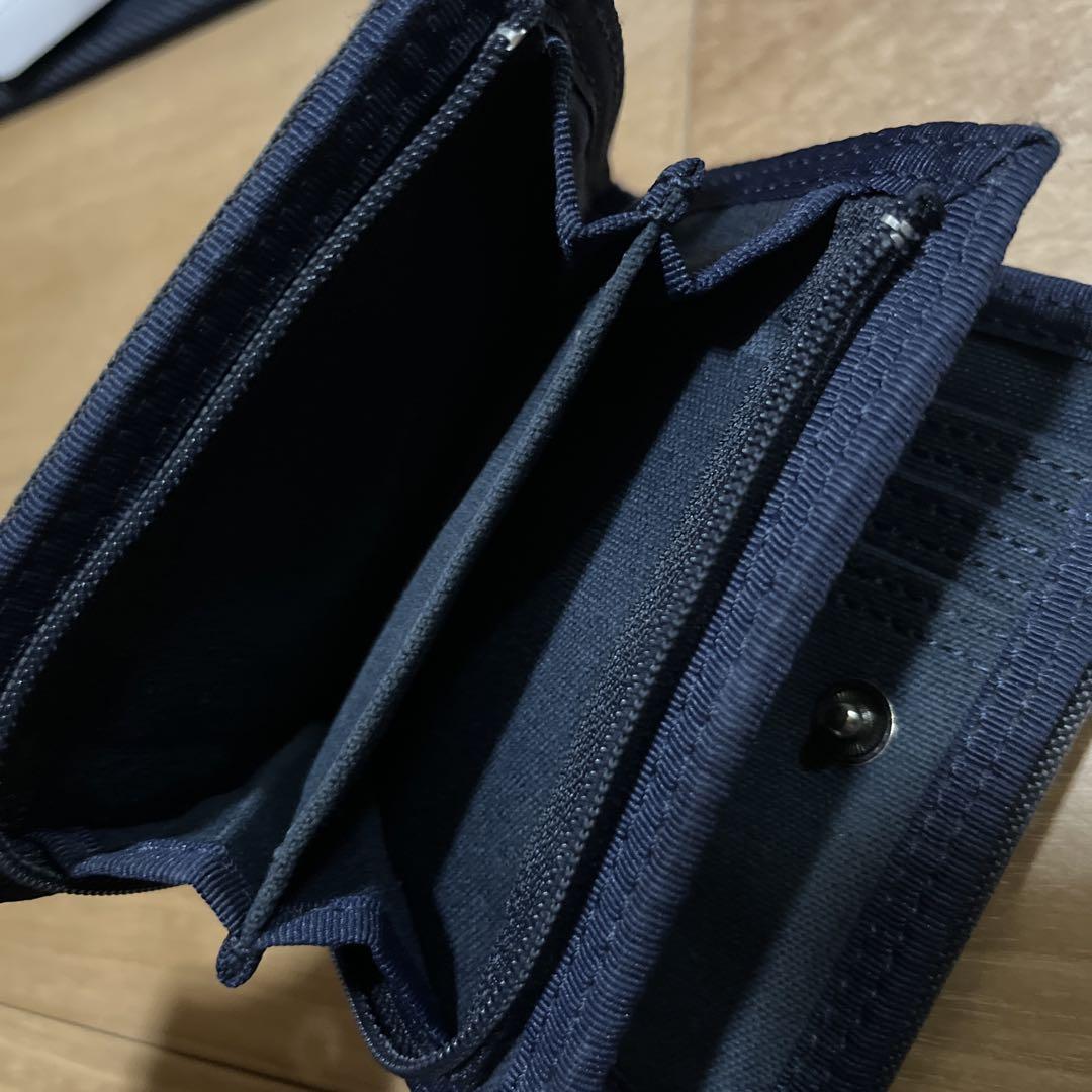 PORTER ブラック 二つ折り財布
