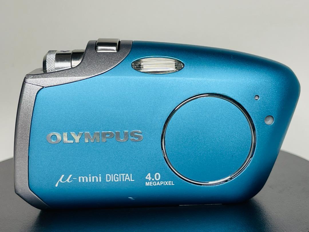 OLYMPUS μ ミュー mini DIGITAL デジタルカメラ ブルー μ（ミュー）-30 DIGITAL：コンパクトデジタルカメラ：カメラ製品