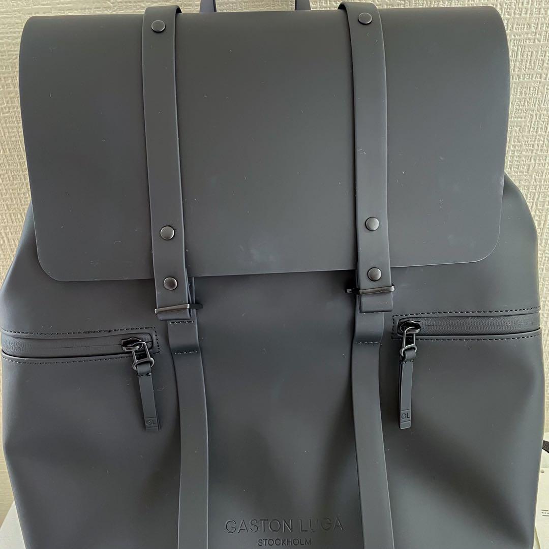 【値下げ】GASTON LUGA バックパック14L 黒　スウェーデンブランド