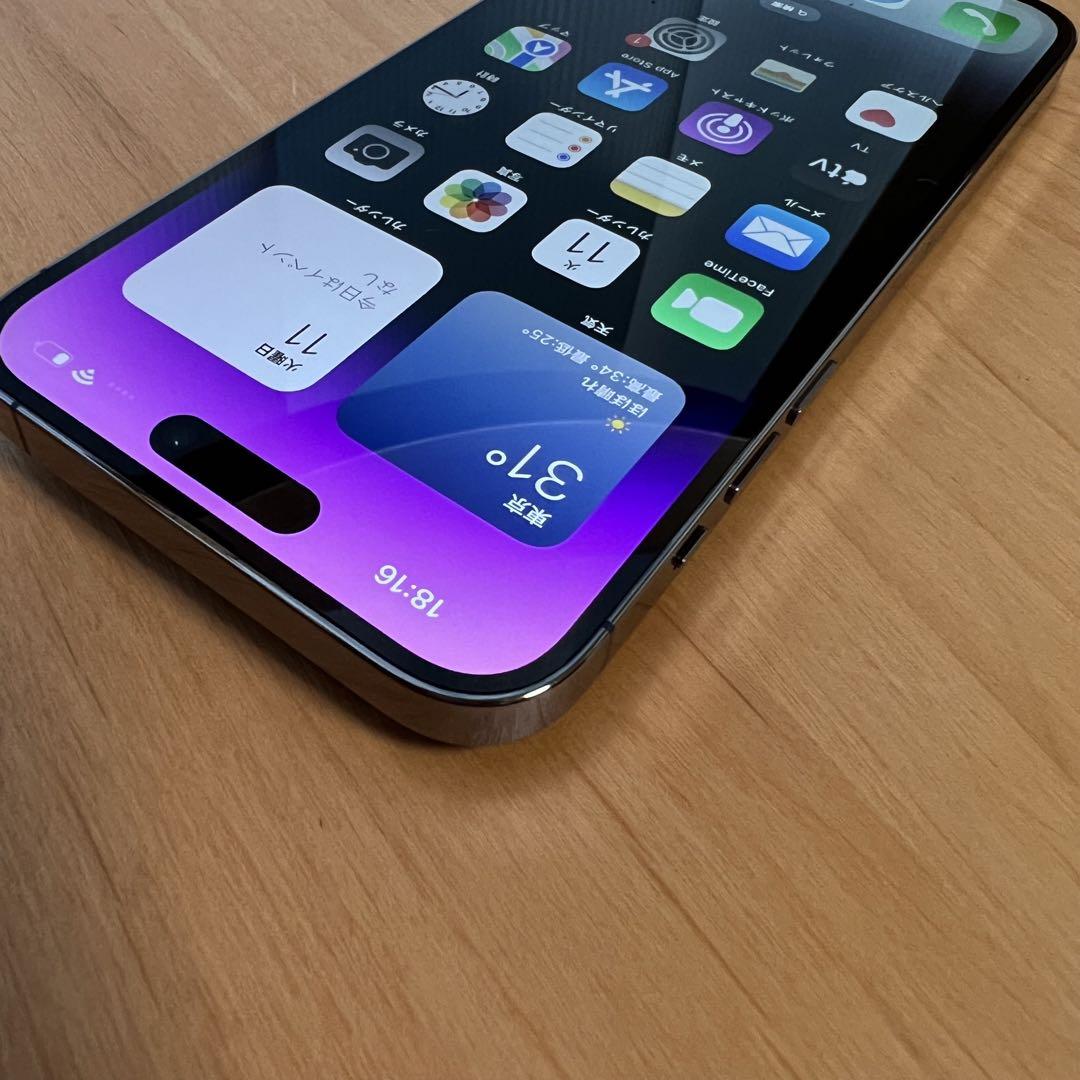 iPhone 14 Pro MAX 128GB battery 100%クラシック