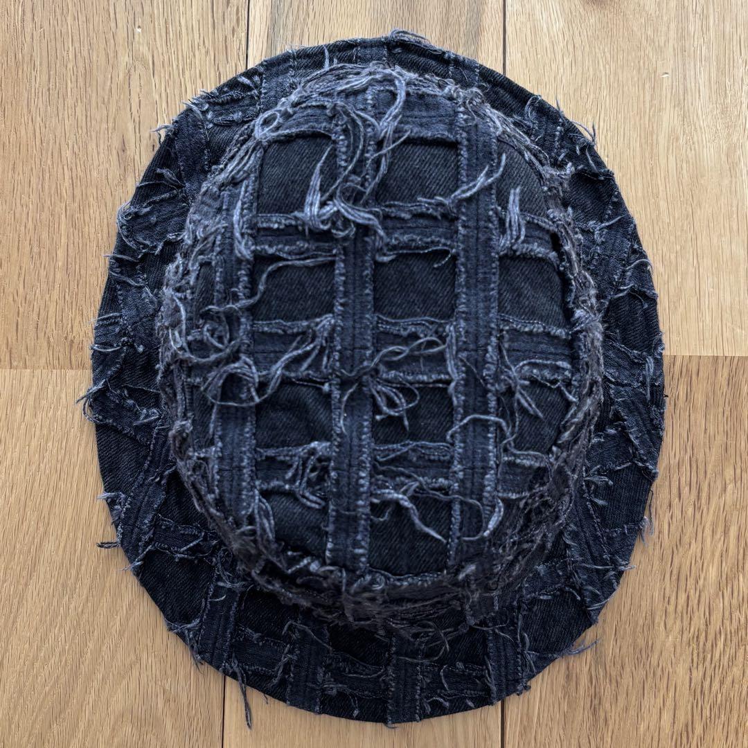 [S/M] Supreme Frayed Patchwork Denim Crusher 在庫あり SUPREME シュプリーム 23SS Frayed Patchwork Denim Crusher