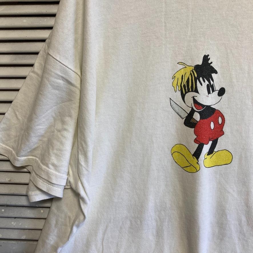 BEXR vintage Tシャツ 白 Revenge mickey tee