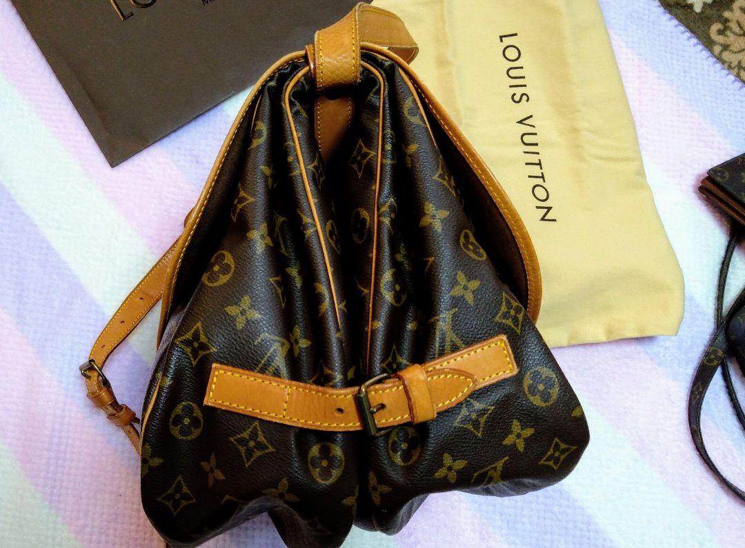 美品‼️ LOUIS VUITTON ルイヴィトンソミュール35 ショルダーバッグ LOUIS VUITTON - ルイ ヴィトン モノグラム ソミュール35 斜め