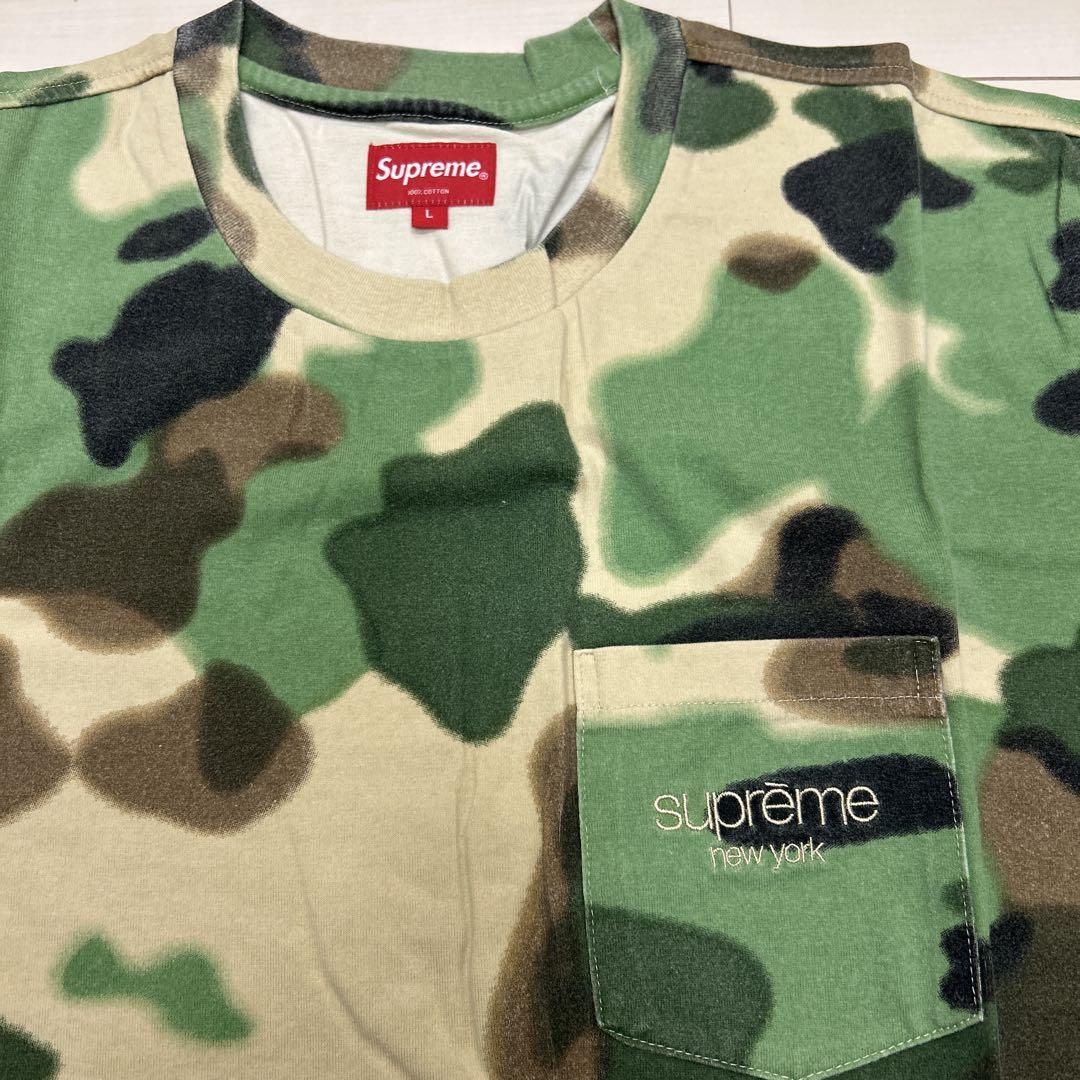 supreme 迷彩柄 Tシャツ メンズ