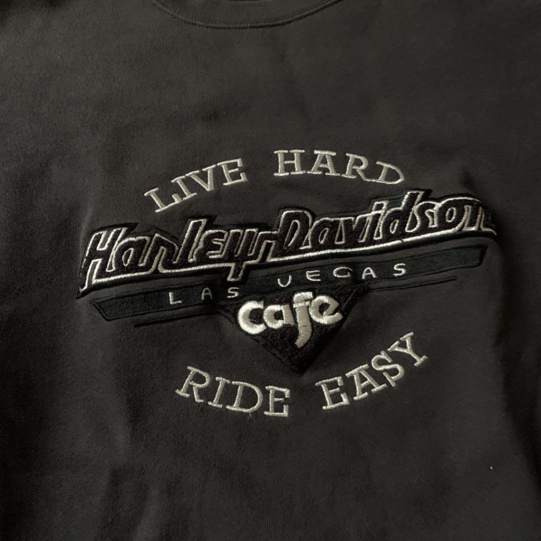 格安本物保証 HARLEY DAVIDSON CAFE トレーナー 9RWNq-m23281157523 お得定番人気