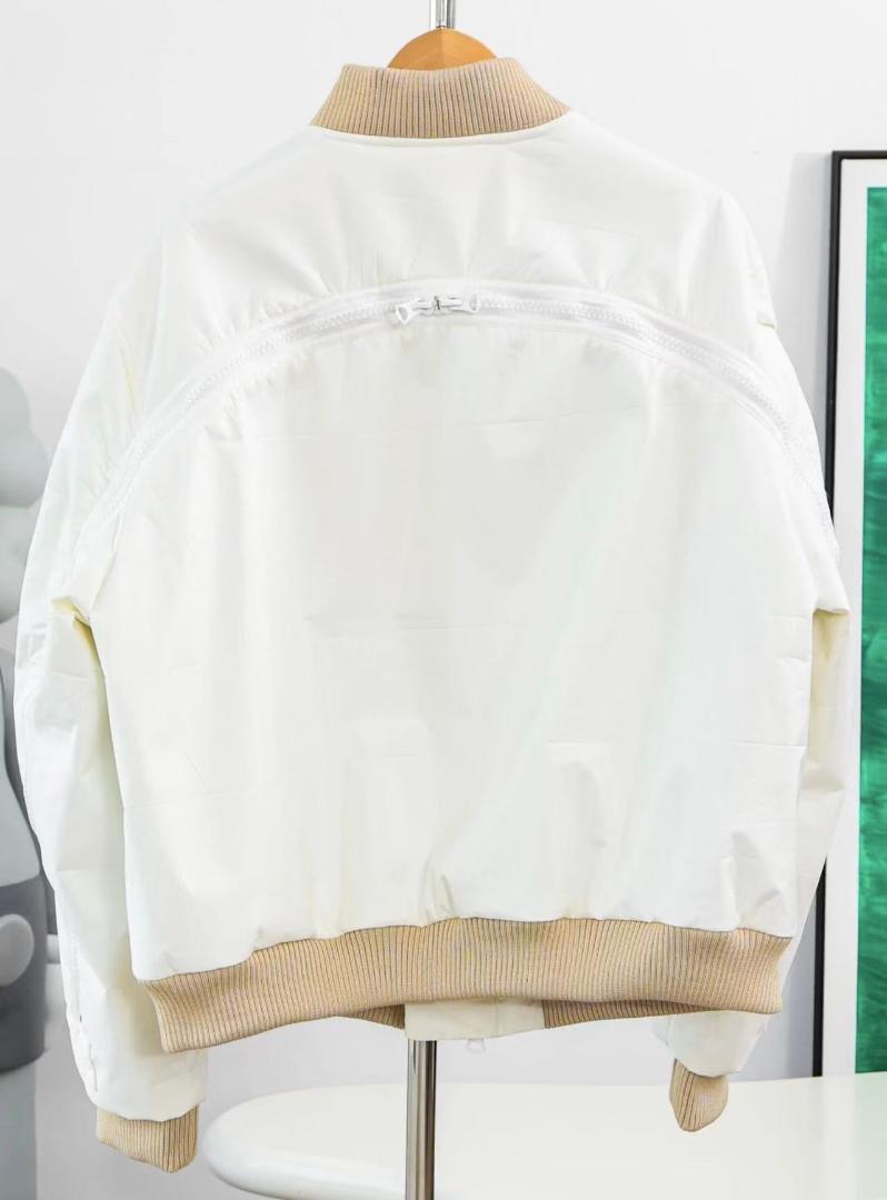 Dries Van Noten バックジップ レザー ボンバージャケット